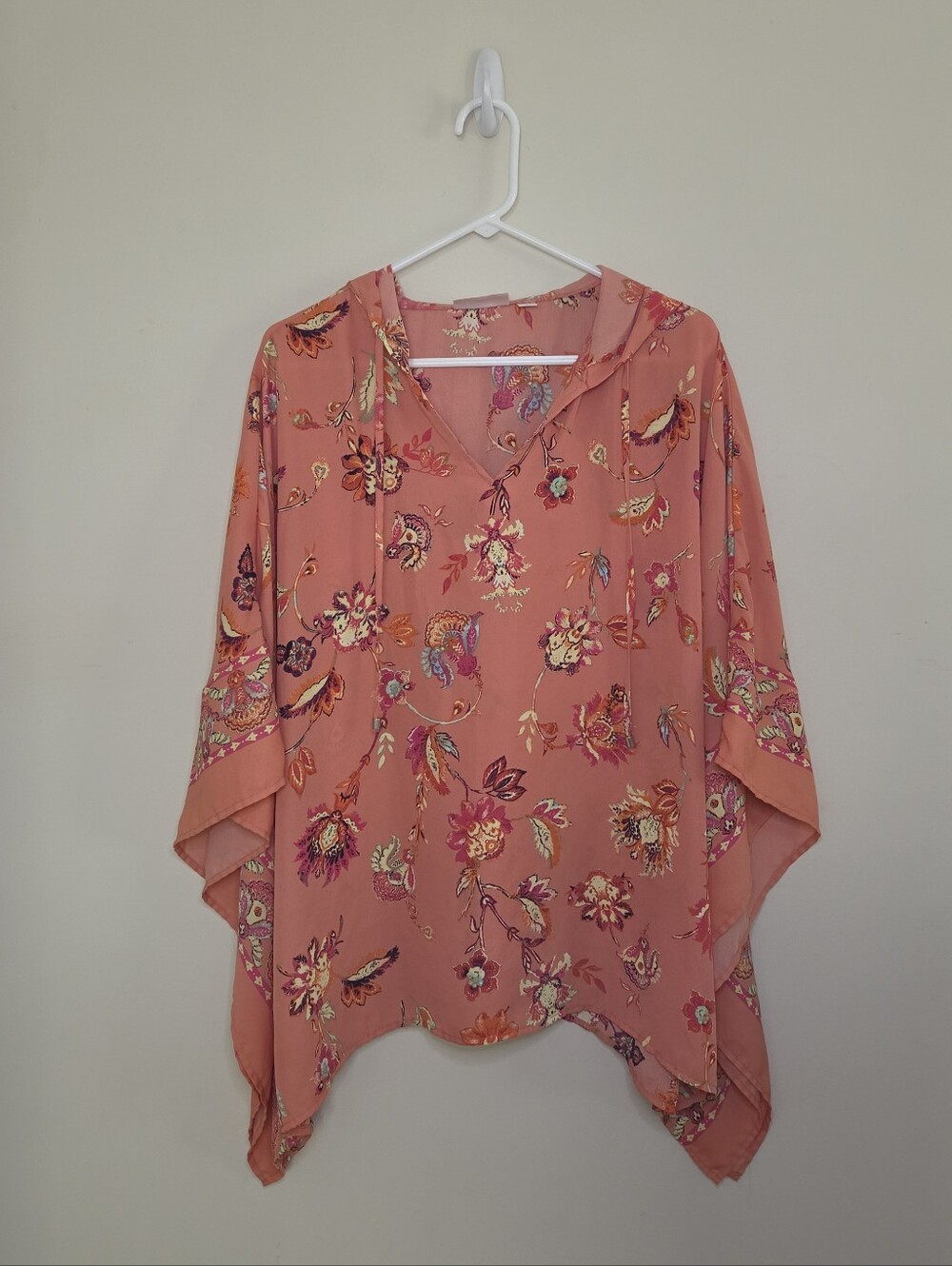 Women's Belle Kim Gravel Hooded  Top Sz XL